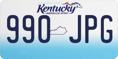 KY license plate 990JPG