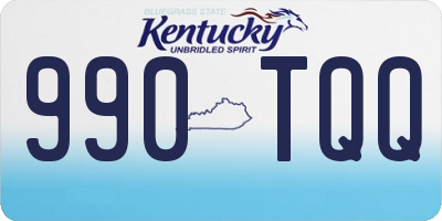 KY license plate 990TQQ