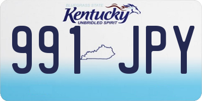 KY license plate 991JPY