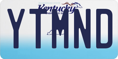 KY license plate YTMND
