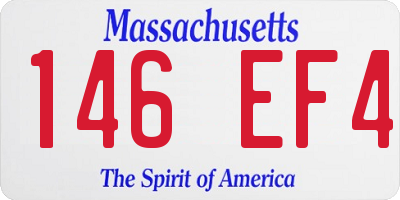 MA license plate 146EF4