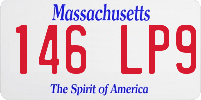 MA license plate 146LP9