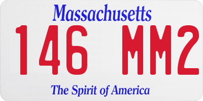 MA license plate 146MM2