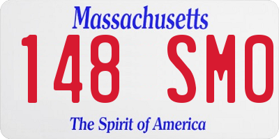 MA license plate 148SM0