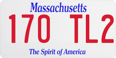 MA license plate 170TL2