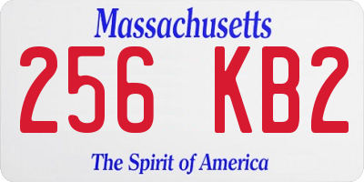MA license plate 256KB2