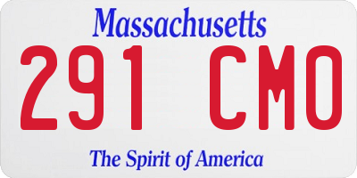 MA license plate 291CM0