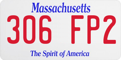 MA license plate 306FP2