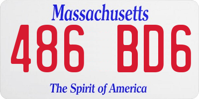 MA license plate 486BD6