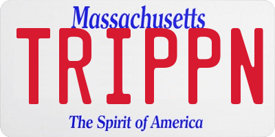 MA license plate TRIPPN