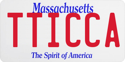 MA license plate TTICCA