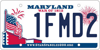 MD license plate 1FMD29