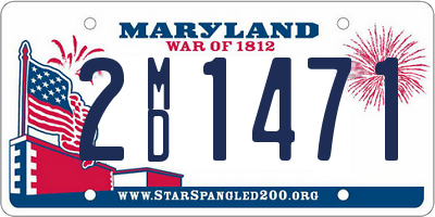 MD license plate 2MD1471