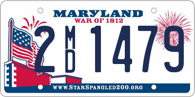 MD license plate 2MD1479