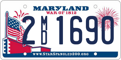 MD license plate 2MD1690