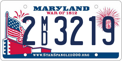 MD license plate 2MD3219