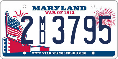 MD license plate 2MD3795