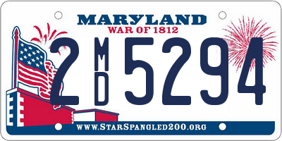 MD license plate 2MD5294