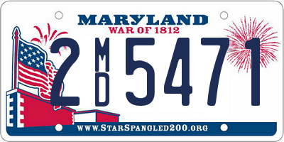 MD license plate 2MD5471