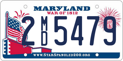 MD license plate 2MD5479