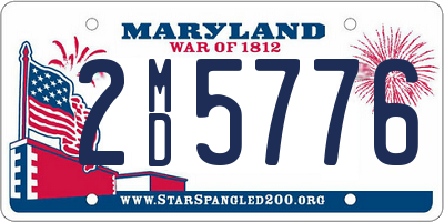 MD license plate 2MD5776