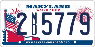 MD license plate 2MD5779