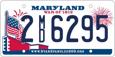 MD license plate 2MD6295