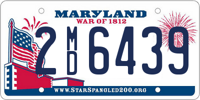 MD license plate 2MD6439