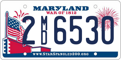 MD license plate 2MD6530