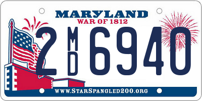 MD license plate 2MD6940