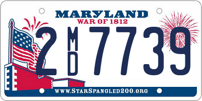 MD license plate 2MD7739