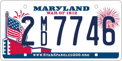 MD license plate 2MD7746