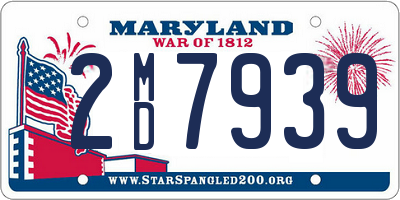 MD license plate 2MD7939