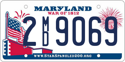 MD license plate 2MD9069