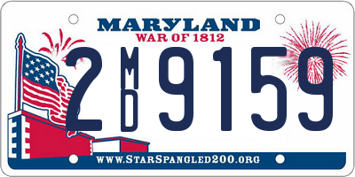 MD license plate 2MD9159