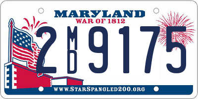 MD license plate 2MD9175