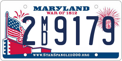 MD license plate 2MD9179