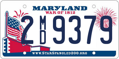 MD license plate 2MD9379