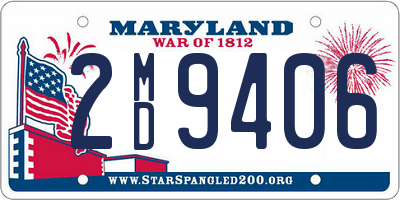 MD license plate 2MD9406