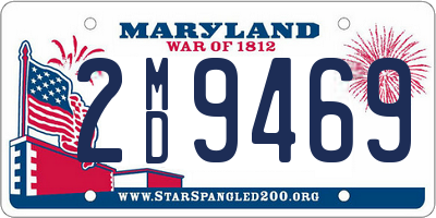 MD license plate 2MD9469