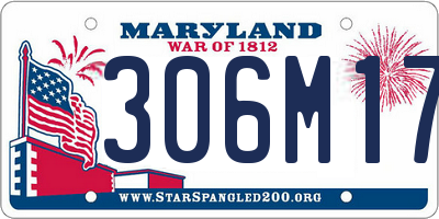 MD license plate 306M172