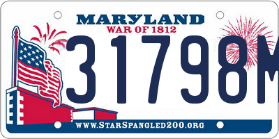 MD license plate 31798M0