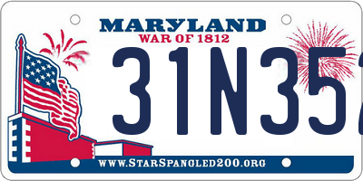 MD license plate 31N352