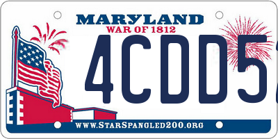 MD license plate 4CDD52