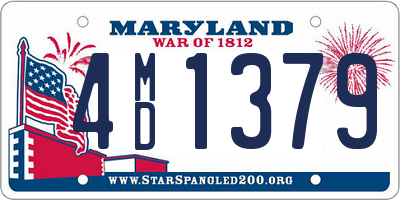 MD license plate 4MD1379