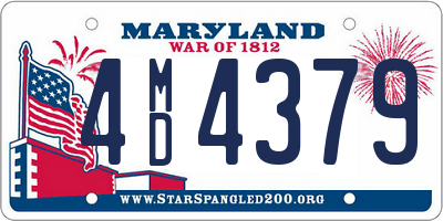 MD license plate 4MD4379