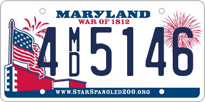 MD license plate 4MD5146