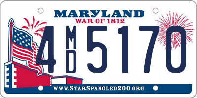 MD license plate 4MD5170