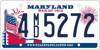 MD license plate 4MD5272
