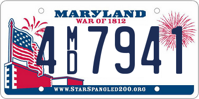 MD license plate 4MD7941